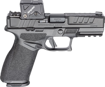 Picture of Springfield Armory Echelon 4.0FC Handgun 9mm Luger 15rd (1) & 18rd (1) Magazines 4" Barrel Black w/Aimpoint COA EC9409BFC-COA