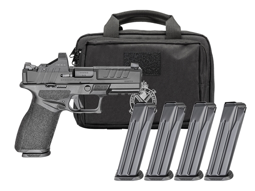 Picture of SPRINGFIELD ARMORY ECHELON 4.0 FC FRAME GEAR PAC 9MM PISTOL BLACK U-DOT O.R. 4-10 EC9409BFCLCPAC 706397002855
