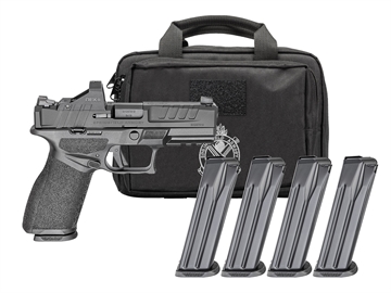 Picture of SPRINGFIELD ARMORY ECHELON 4.0 FC FRAME GEAR PAC 9MM PISTOL BLACK U-DOT O.R. 4-10 EC9409BFCLCPAC 706397002855