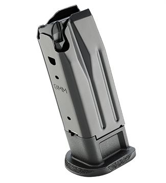 Picture of Springfield Magazine, 9MM, 10 Rounds, Fits Springfield Echelon Compact, Stainless Steel Construction, Black EC6010C