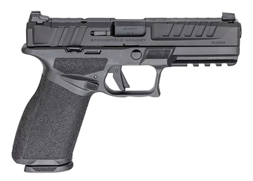Picture of Springfield Echelon, Semi-automatic, Striker Fired, Polymer Framed Pistol, Full Size, 9MM, 4.5" Barrel, Melonite Finish, Black, Optics Ready Slide, Front Tritium Night Sight, Tactical Rack U-Dot Rear, 2 Magazines, (1)-17 Round and (1)-20 Round EC9459B-U EC9459BU