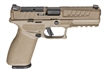 Picture of Springfield Echelon 4.5F, Semi-automatic, Striker Fired, Polymer Framed Pistol, Full Size, 9MM, 4.5" Barrel, Cerakote Finish, Flat Dark Earth, Optics Ready Slide, Front Tritium Night Sight, Tactical U-Dot Rear, 10 Rounds, 2 Magazines EC9459FLC-U