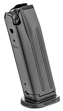 Picture of Springfield Magazine, 9MM, 15 Rounds, Fits Springfield Echelon, Stainless Steel Construction, Black EC6015