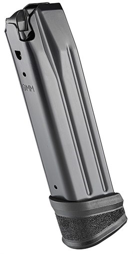 Picture of Springfield Magazine, 9MM, 20 Rounds, Fits Springfield Echelon, Stainless Steel Construction, Black EC6020
