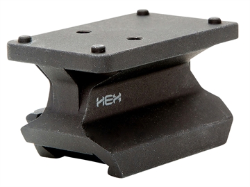 Picture of Springfield Armory Riser Mount Matte Black Aluminum Picatinny Rail/Springfield Standard/Vortex/Burris/Docter Footprint Mount GE5077MIN13RM