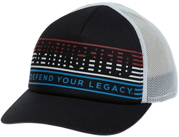 Picture of Springfield Armory Retro 80's/90's Trucker Hat Navy/White Adjustable Snapback OSFA Structured GEP2380