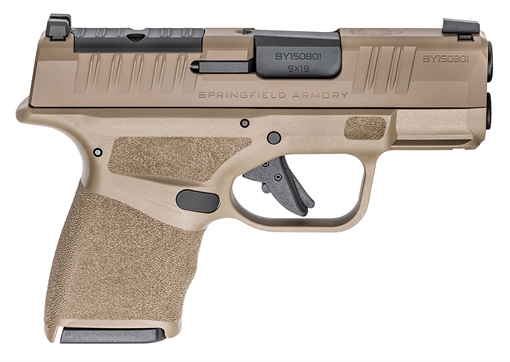 Picture of SPRINGFIELD ARMORY HELLCAT OSP 9MM FDE 3" 10+1 NS HC9319FOSPLC 706397945107