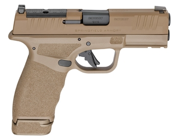 Picture of Springfield Hellcat Pro OSP Handgun Gear Up Package 9mm Luger 17rd Magazines (5) 3.7" Barrel FDE with Bag and Viridian Green Dot HCP9379FOSP-GU24 HCP9379FOSPGU24