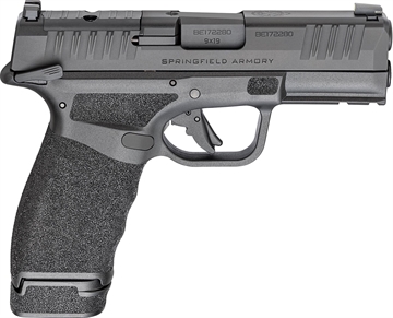 Picture of Springfield Armory Hellcat Pro OSP Compact Handgun 9mm Luger 15rd (1) and 17rd (1) Magazines 3.7" Barrel Black with Manual Safety HCP9379BOSPMS