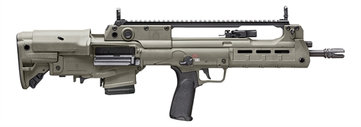 Picture of Springfield Low Capacity Hellion OD Green Bullpup Rifle 5.56mm 10rd Magazine(1) 16? Barrel OD Green Stock HL916556GLC