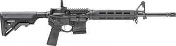 Picture of Springfield Armory ST916556BLC-B5 SAINT 5.56x45mm NATO 10+1 16" Black Melonite Barrel Black Hard Coat Anodized Rec Black Adjustable B5 Bravo Stock Black Polymer Grip Right Hand with M-LOK Handguard ST916556BLCB5