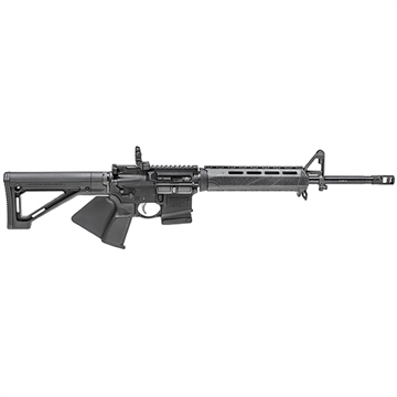 Picture of Springfield Armory ST916556MACAS Saint *CA Compliant 5.56x45mm NATO 16" 10+1 Black Hard Coat Anodized Fixed Magpul MOE Stock ST916556BMACAS