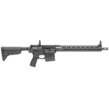Picture of Springfield SAINT VICTOR, Semi-automatic, AR-10, 308 Winchester, 16" Lightweight Profile Barrel, 1:10" Twist, Black, BCM 6-Position Stock, BCM Mod.3 Grip, 1 Mag, 10Rd, 15" MLOK Rail, Front/Rear Flip Sights STV916308BLC