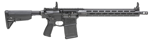 Picture of Springfield Armory SAINT Victor 308 Win 20+1 16" Black Melonite Barrel Black Hard Coat Anodized Rec Black Adjustable Bravo Mod 0 SopMod Stock Black Bravo Mod 3 Grip Right Hand STV916308B