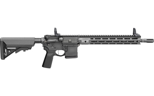 Picture of SPRINGFIELD ARMORY SAINT VICTOR V2 B5 RIFLE 5.56 14IN BARREL W/PINNED AND WELDED FLASH HIDER 10RD BLACK STV914556BLC-V2-B5 STV914556BLC-V2-B5 STV914556BLCV2B
