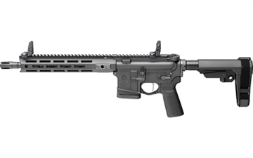 Picture of SPRINGFIELD ARMORY ARMORY SAINT VICTOR 5.56 11.5IN BARREL 10RD BLACK  W/SB TACTICAL SBA3 BRACE / LOW-PROFILE FLIP UP SIGHTS LC STV9115556BPLCV2-PAC STV9115556BPLCV2-PAC STV9115556BPVGP