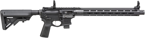 Picture of Springfield Armory SAINT Victor 9mm Luger 16" 10+1, Black, B5 Sytems Bravo Stock & Type 23 Grip, Flip-Up Sights, Blast Diverter STV91609BLC