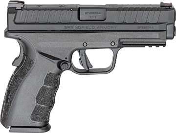 Picture of Springfield XD Mod.3, OSP, Striker Fired, Semi-automatic, Polymer Frame Pistol, Sub-Compact, 9MM, 4" Barrel, Melonite Finish, Black, Optics Ready Slide, Fiber Optic Front Sight, White Dot Rear, 10 Rounds, 1 Magazine XDDG9101BOSPLC