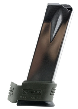 Picture of Springfield Armory XD Sub-Compact Extended Handgun Magazine OD Green 9mm 16/rd XD0933