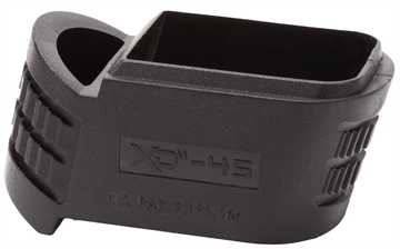 Picture of Springfield Armory Backstrap Sleeve made of Polymer with Black Finish & 1 Piece Design for 45 ACP Springfield XD-M Compact with #1 Backstrap XD45381