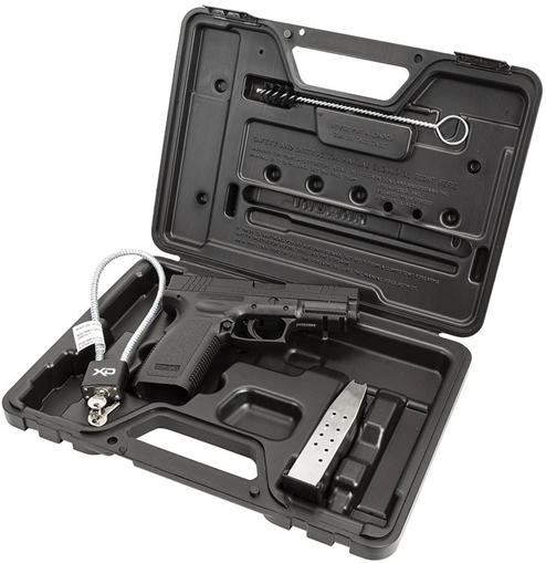 Picture of Springfield Armory XD9611HC XD 45 ACP Double 4" 13+1 Black Polymer Grip/Frame Black Melonite Slide 706397897796