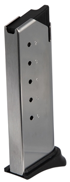 Picture of Springfield Armory XD-E 6rd Extended Floorplate 45 ACP Stainless Steel XDE5006H
