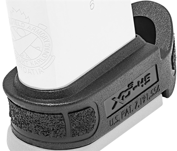 Picture of Springfield Armory Mag Sleeve made of Polymer with Black Finish & 1 Piece Design for 45 ACP Springfield XD Mod.2 Magazines XDG5005