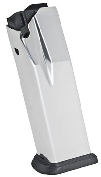Picture of Springfield Magazine, 9MM, 19 Rounds, Fits Springfield XDM, Stainless, Silver XDM5019