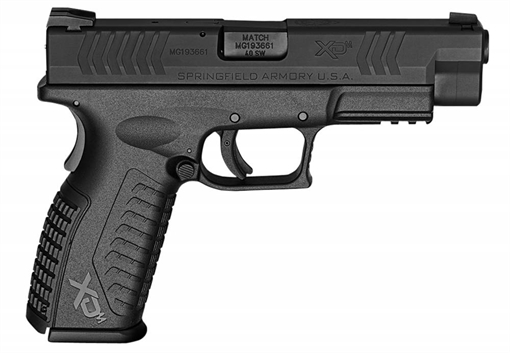 Picture of Springfield Armory XDM9202HCE XD-M Full Size 40 S&W Double 4.50" 16+1 Black Interchangeable Backstrap Grip Black Polymer Frame Black Melonite Slide 706397905385