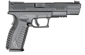 Picture of Springfield Armory XDM95259BHCE XD(M) Competition 9mm Luger Double 5.25" 19+1 Black Interchangeable Backstrap Black Polymer Frame Black Melonite Slide 706397905446