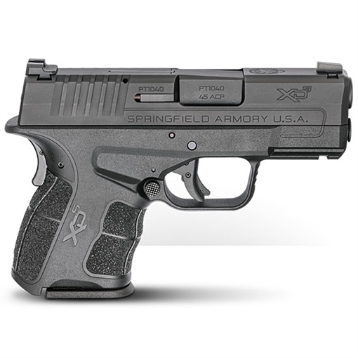 Picture of Springfield Armory XD-S Mod.2 45 ACP Double 3.30" 5+1 & 6+1 Black Polymer Grip/Frame Black Melonite Slide XDSG93345BT