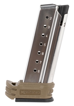 Picture of Springfield Armory SPRINGFIELD 9MM 8RD XD-S MID MAG W/FDE SLEEVES 1&2 XDS0908DE