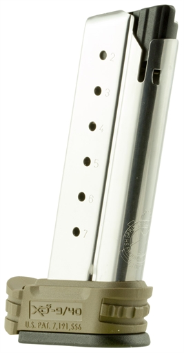 Picture of Springfield Armory XD-S 7rd 40 S&W SS/FDE Stainless Steel XDS4007DE