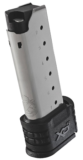 Picture of Springfield Magazine, 45 ACP, 7 Rounds, Fits Springfield XDS, with Sleeve for Backstraps 1 & 2, Stainless XDS50071