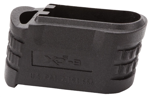 Picture of Springfield Armory Backstrap Sleeve made of Polymer Black Finish & 1 Piece Design for 9mm Luger Springfield XD-S with #1 Backstrap & 3.30" Barrel XDS5901