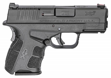 Picture of Springfield Armory XDSG93345B XD-S Mod.2 45 ACP Double 3.30" 5+1 & 6+1 Black Polymer Grip/Frame Black Melonite Slide 706397919030