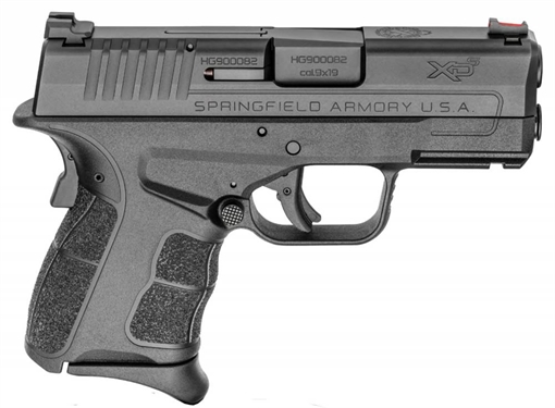 Picture of Springfield Armory XDSG9339B XD-S Mod 2 9mm Luger Double 3.30" 7+1 & 9+1 Black Polymer Grip/Frame Black Melonite Slide Fiber Optic Front Sight 706397919023