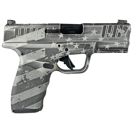 Picture of Springfield Hellcat Pro OSP "Distressed Flag White" Handgun 9mm Luger 15rd(2) Magazines 3.7" Barrel HCP9379BOSP MODDISFLAGWH