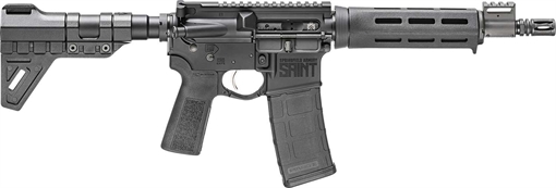 Picture of SPRINGFIELD SAINT PISTOL HGA 5.56 NATO 9.6 IN BBL BRAVO 5 FURNITURE M-LOK 1 30RD MAG ST9096556BM-B5