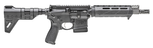 Picture of SPRINGFIELD SAINT PISTOL HGA 5.56 NATO 9.6IN CHROME MOLY BARREL & PIC-GB 10RD MAGB 10-ROUND ST9096556BMLC