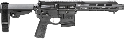Picture of SPRINGFIELD SAINT VICTOR PISTOL HGA 5.56 NATO 7.5 IN BBL BRAVO 5 FURNITURE M-LOK 1 10RD MAG STV975556BLC-B5