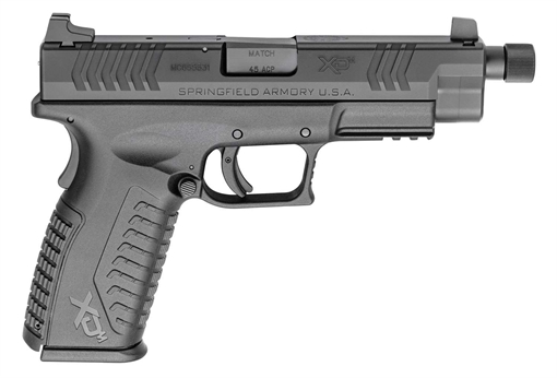 Picture of SPRINGFIELD XDM THREADED BARREL SERIES PISTOL HGA 45 AUTO 4.5 IN BLK 3/13RD MAG XDMT94545BHCE