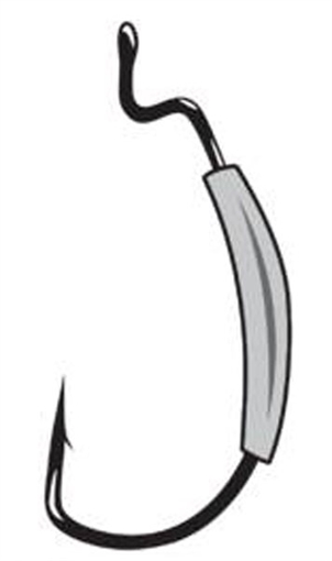 Picture of SPRO / GAMAKATSU EWG 1/16 WEIGHTED BLK 3/0 5PK 74413-1/16