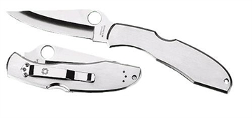 Picture of Spyderco Endura II 3.88" Folding Drop Point Plain VG-10 Stainless Steel Blade/Stainless Handle C10P