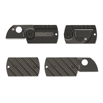 Picture of Spyderco Dog Tag Folder CF/G-10 C188CFBBKP