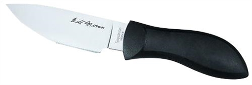Picture of Spyderco Moran 3.88" Fixed Drop Point Plain Satin VG-10 SS Blade/Black FRN Handle Includes Sheath w/G-Clip FB02P