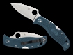 Picture of Spyderco LeafJumper Blue Lightweight K390 C262PBLK390