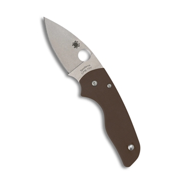 Picture of Spyderco Lil' Native Brown G-10 CPM15V  SPRINT C230GPBN15V 716104018123