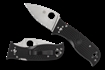 Picture of Spyderco Lil' Temperance 3 Lightweight Serrated C69SBK3