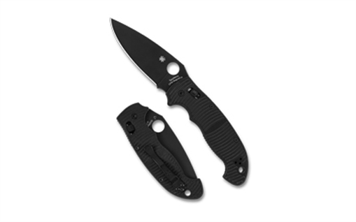 Picture of Spyderco Manix 2 XL Salt, Folding Knife, 3.85" Drop Point Blade, 8.94" Overall Length, CPM Magnacut Blade Steel, Plain Edge, DLC Finish, Black, Black G-10 Handle, Ball Bearing Lock C95GMCBKP2